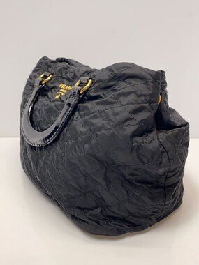 Prada Handbag Quilted Black